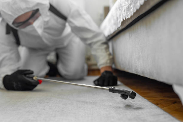 Professional Mosquito Control technician working in Erda, UT